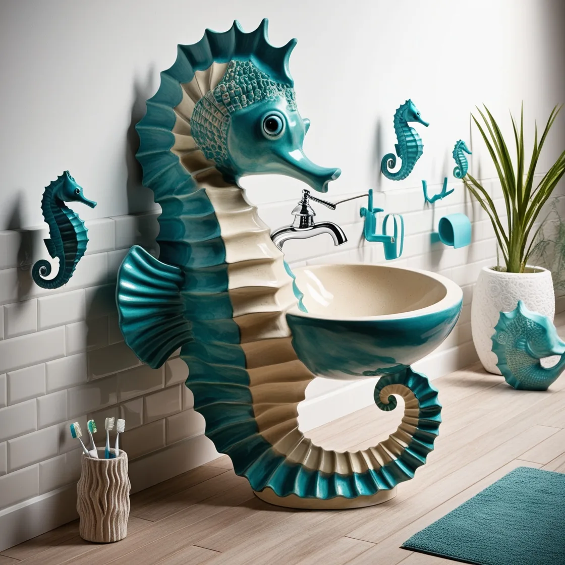 The Artistic Appeal of Sea Creature Sinks