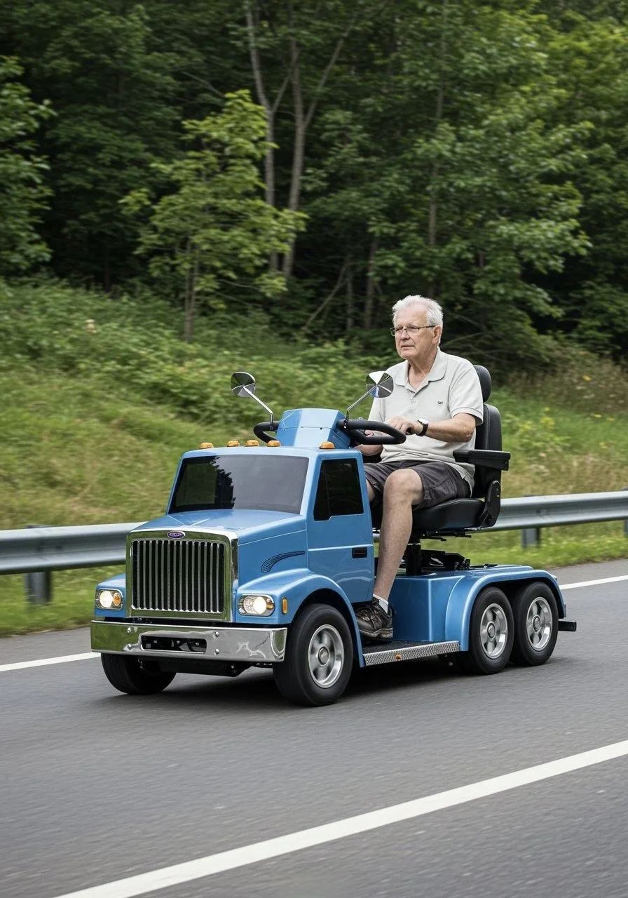 The Future of Semi-Truck Mobility Scooters