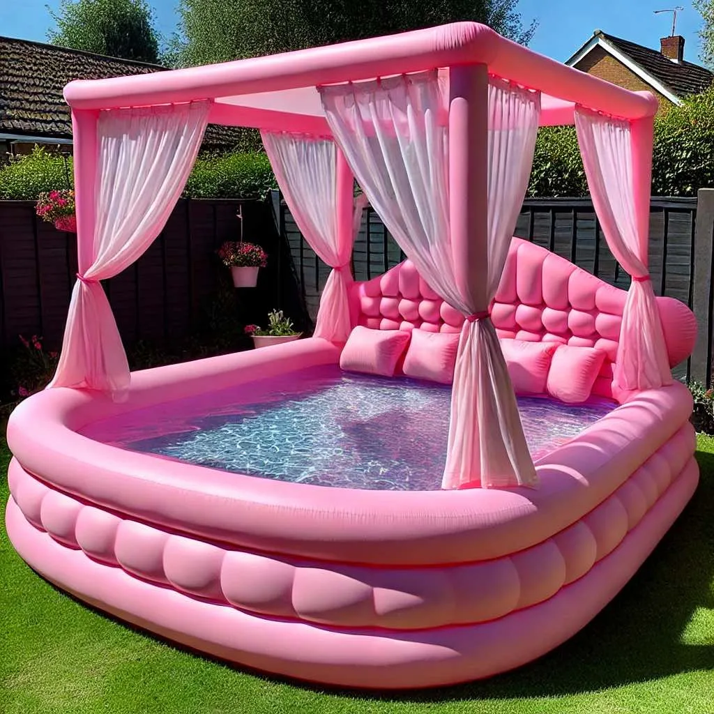 Inflatable Bed Pools: The Ultimate Fusion of Comfort and Fun