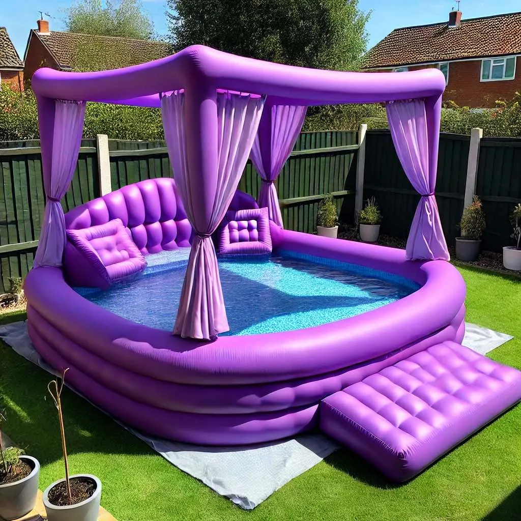 Benefits of Inflatable Bed Pools