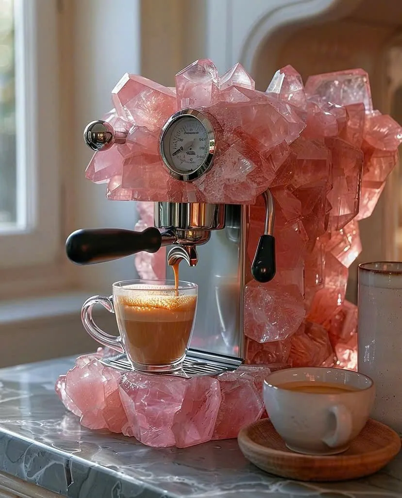 Elevate Your Coffee Experience with Mineral Crystal Coffee Machines