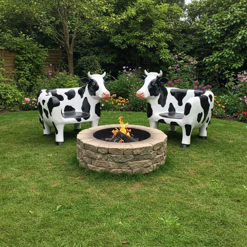 Exploring the Cow Shaped Chair Set