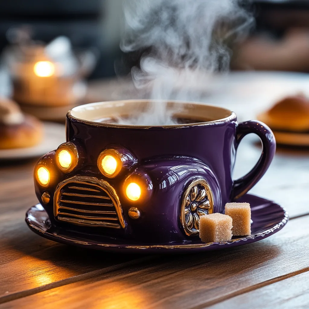 Mustang Shaped Coffee Mug: The Perfect Blend of Automotive Passion and Daily Comfort