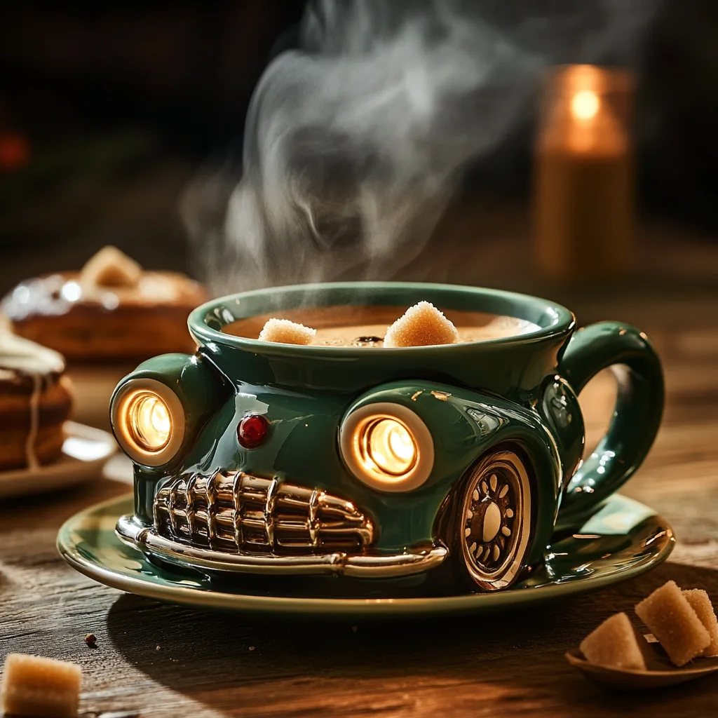 A Tribute to the Iconic Mustang in a Coffee Mug