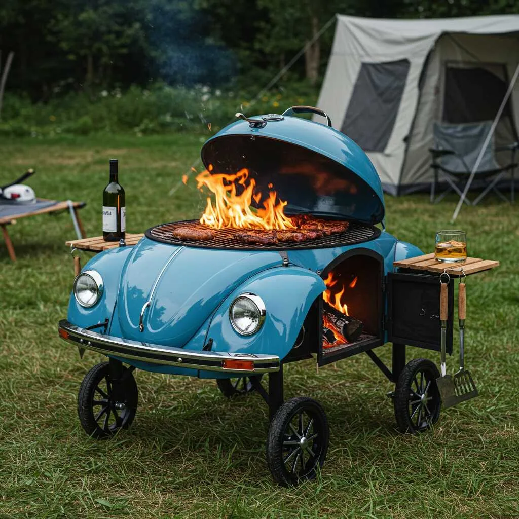 VW Beetle BBQ Grill: A Unique and Stylish Outdoor Cooking Experience