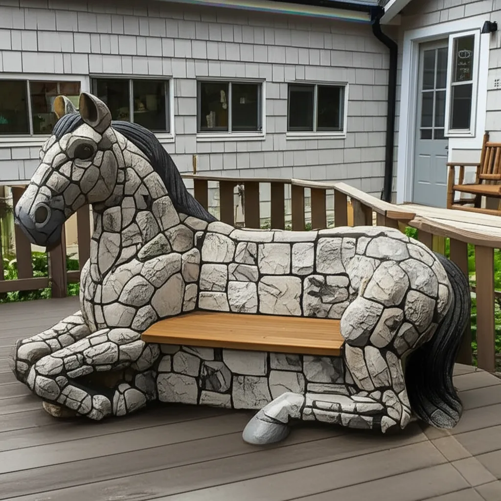Animal Benches Made from Stone: Sculptural Seating That Connects Art, Nature, and Function