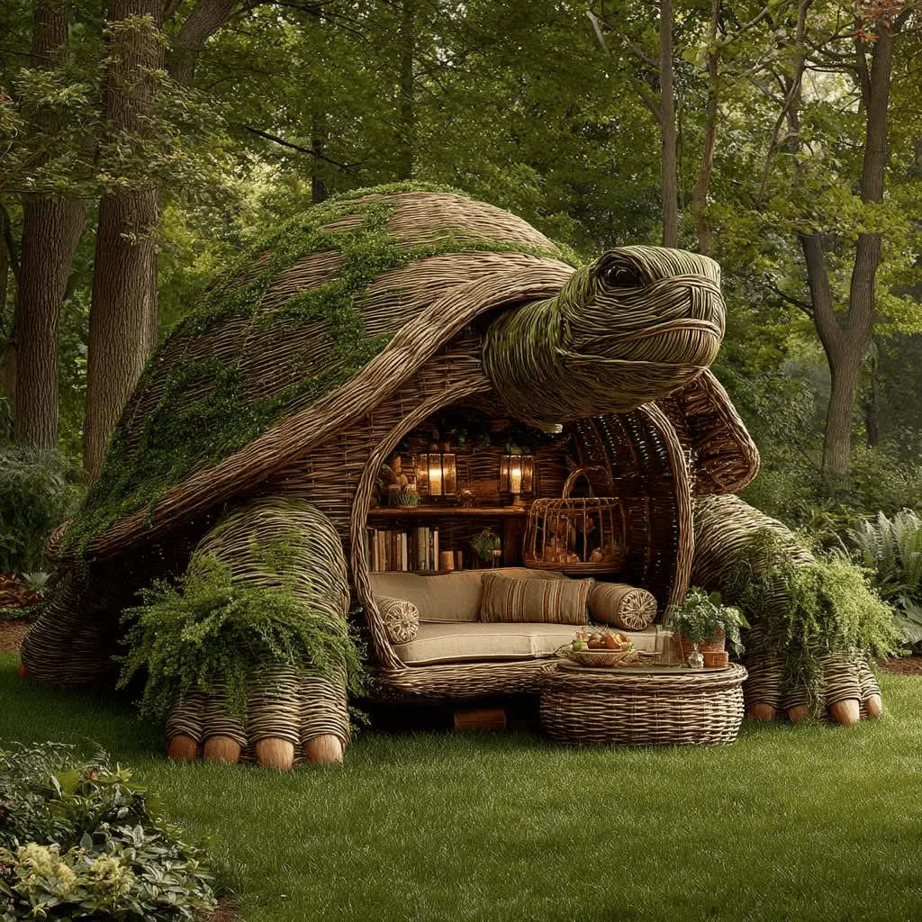 Embrace the Art of Lounging, One Turtle Shell at a Time
