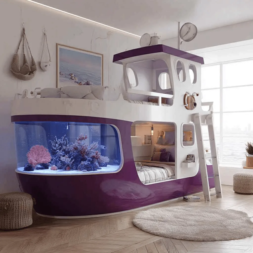 The Inspiration Behind Nautical-Themed Bunk Beds