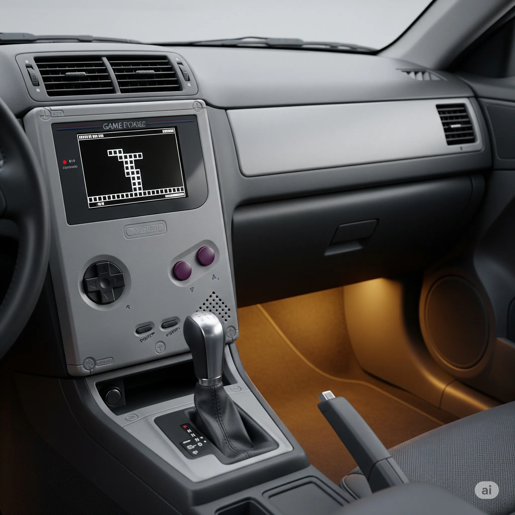 Retro Game Console Car Interiors: Driving Nostalgia into the Future