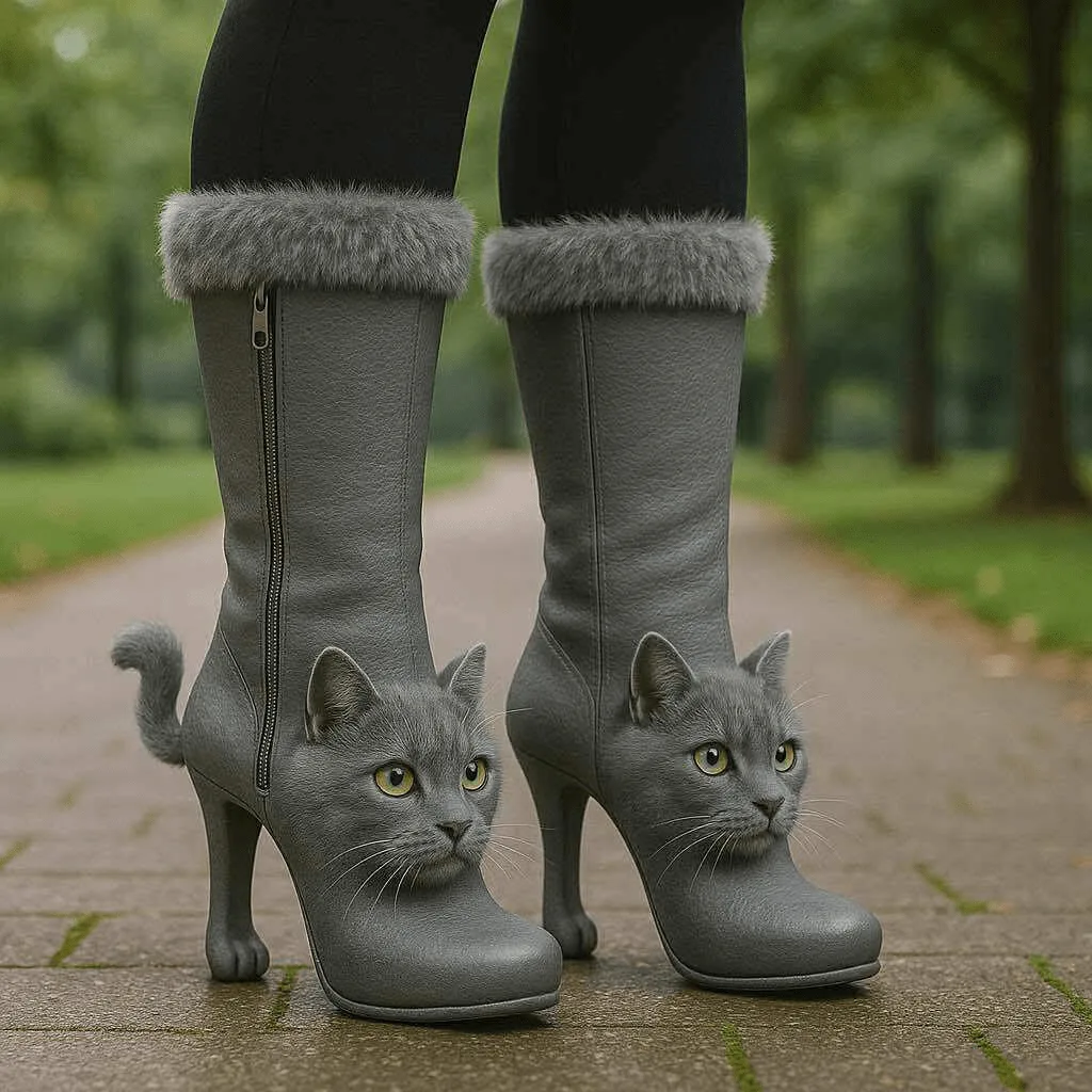 The Ultimate Footwear for Cat-People with Claw-some Taste