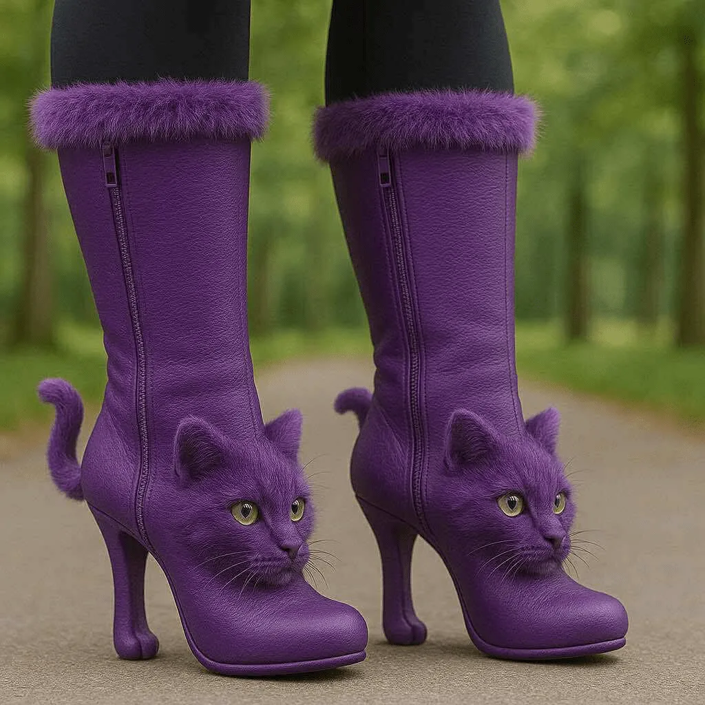 Scratching Post Boots: Footwear That Cats and Fashionistas Both Adore