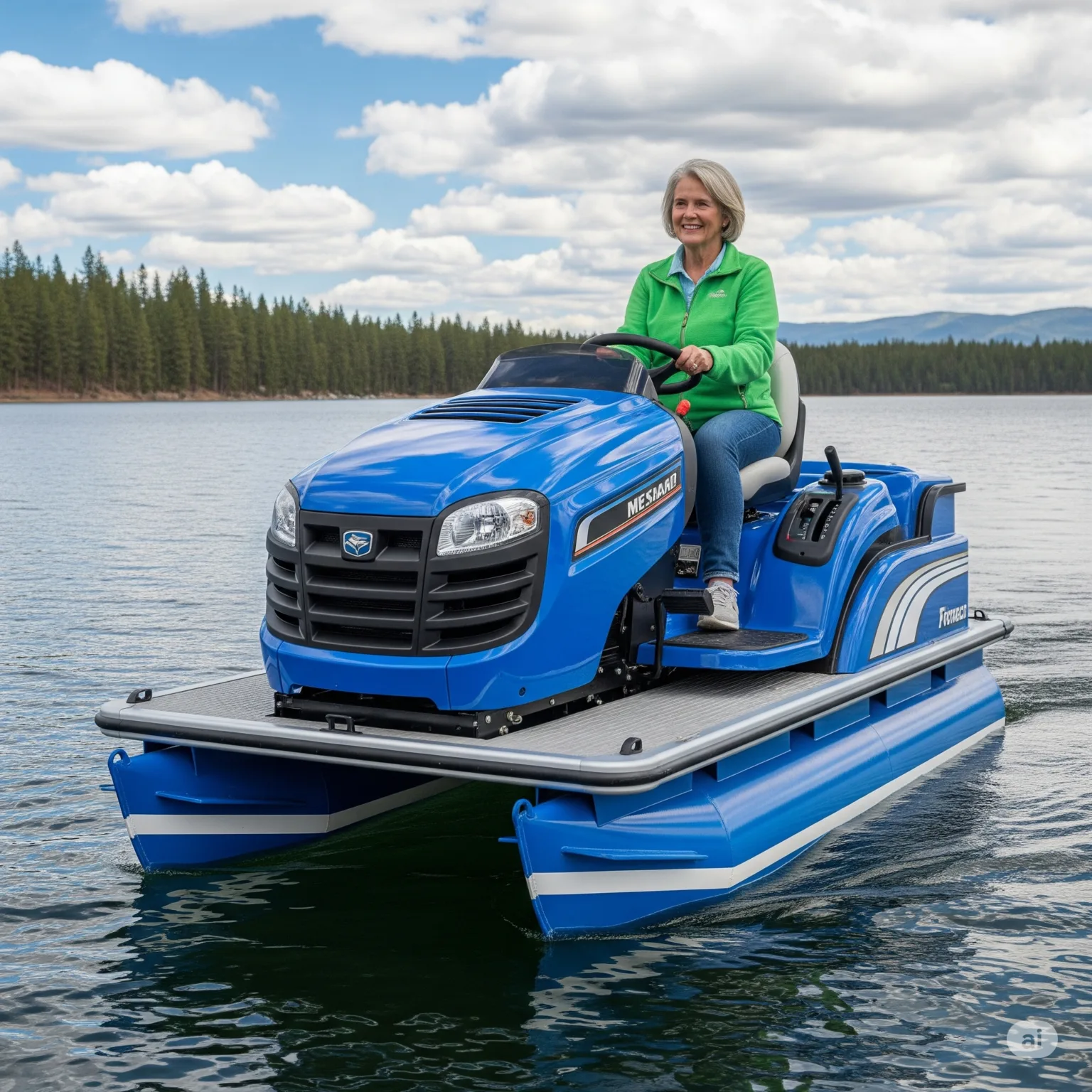 Tractor Pontoon Boat: From Field to Floating Fun