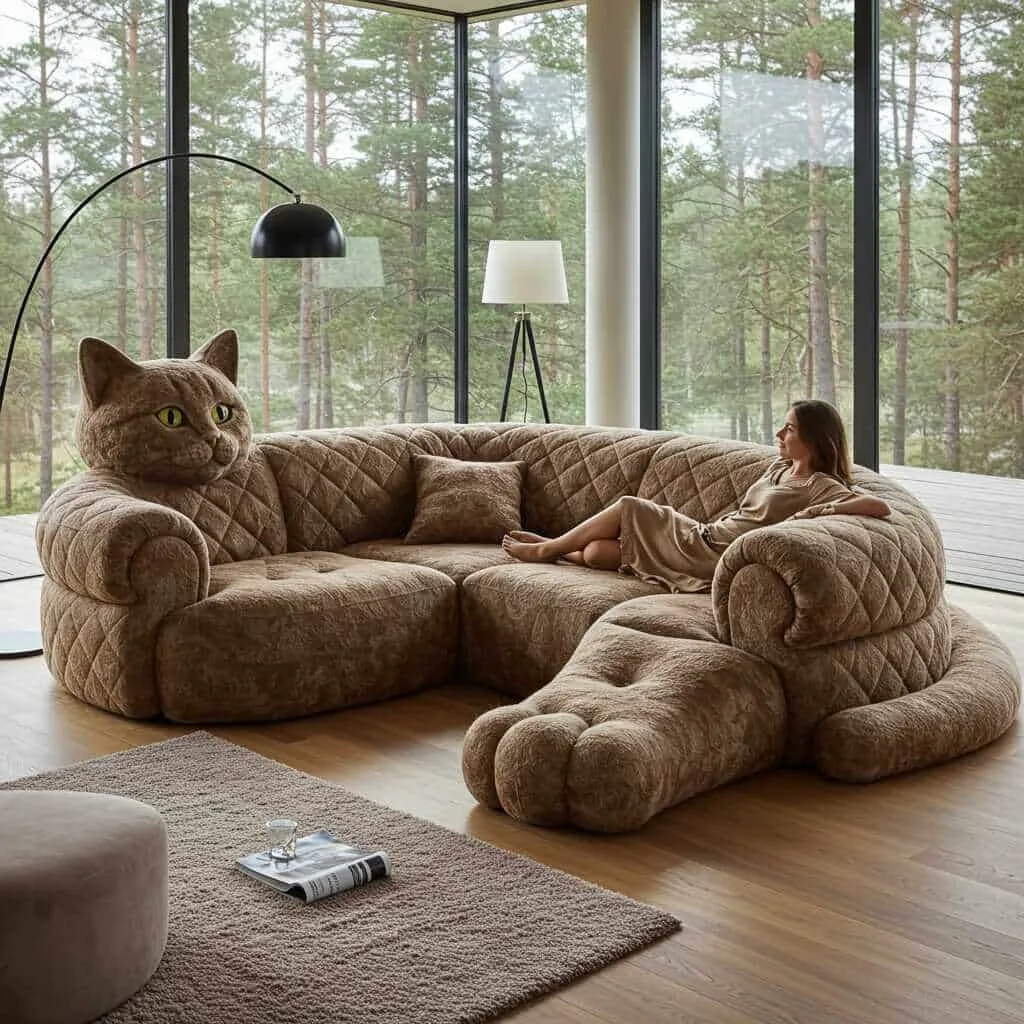 Discover the Whimsical World of Animal Shaped Sofas for Stylish Living - Transform Your Space with Fantasy