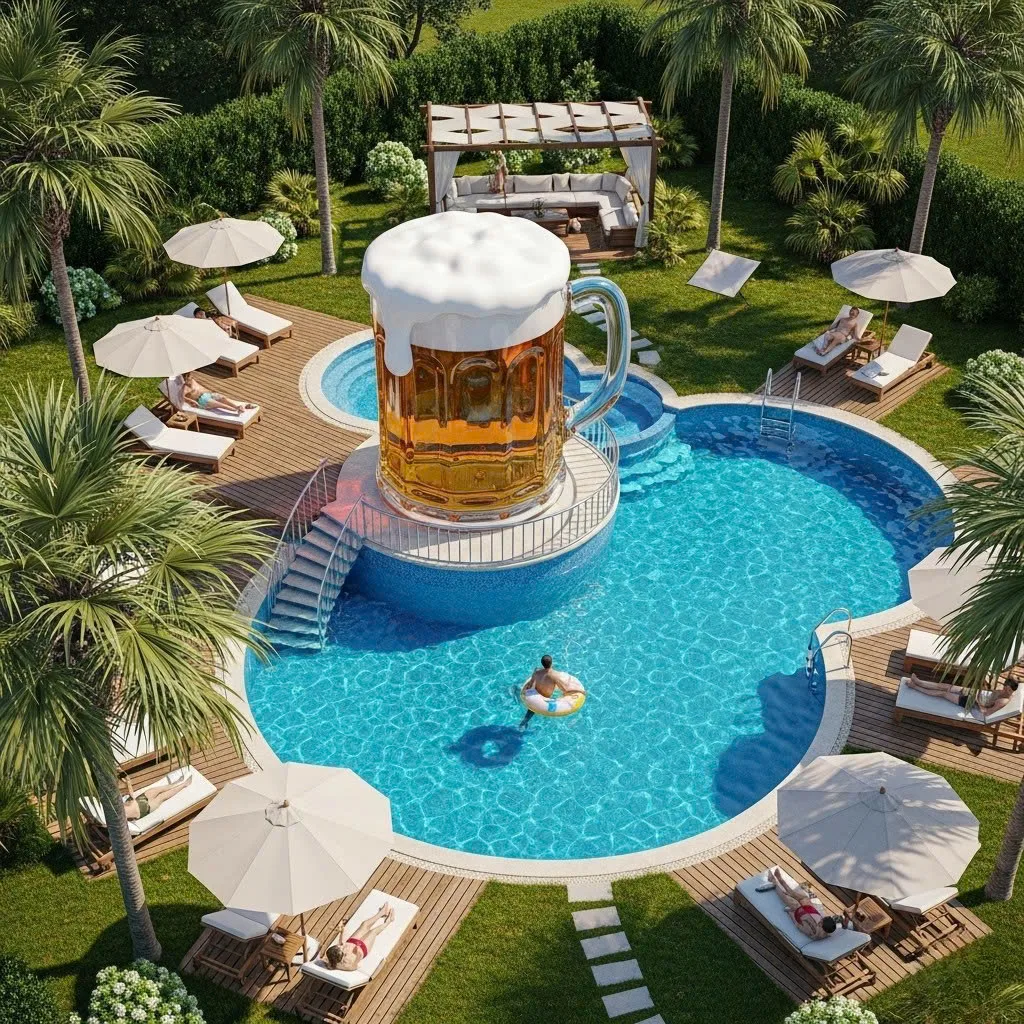 The Art of Designing Beverage Themed Swimming Pools – Turning Dreams into Reality