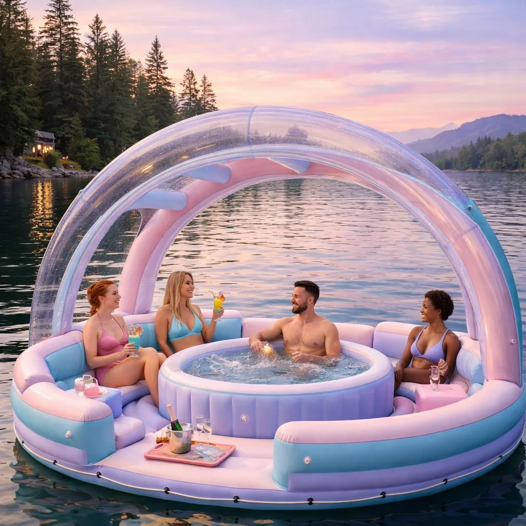 The Rise of the Giant Inflatable Hot Tub Lake Float - Why It's the Must-Have Water Accessory in 2026