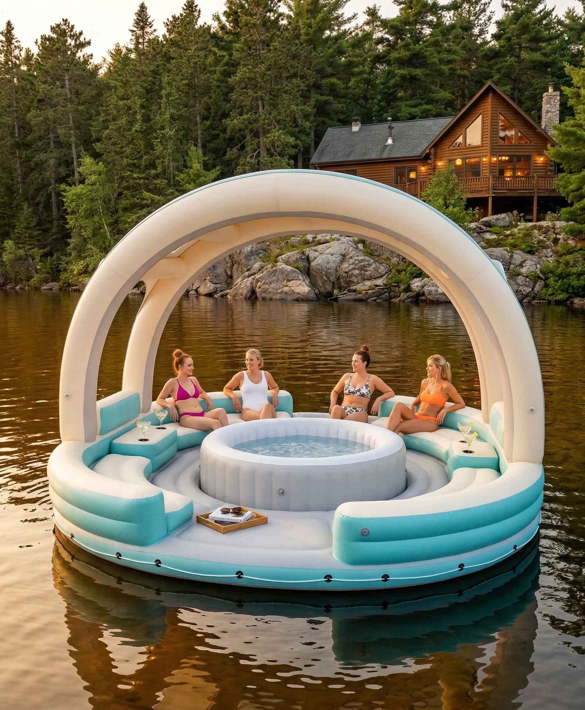Experience Ultimate Relaxation with a Giant Inflatable Hot Tub Lake Float in 2026