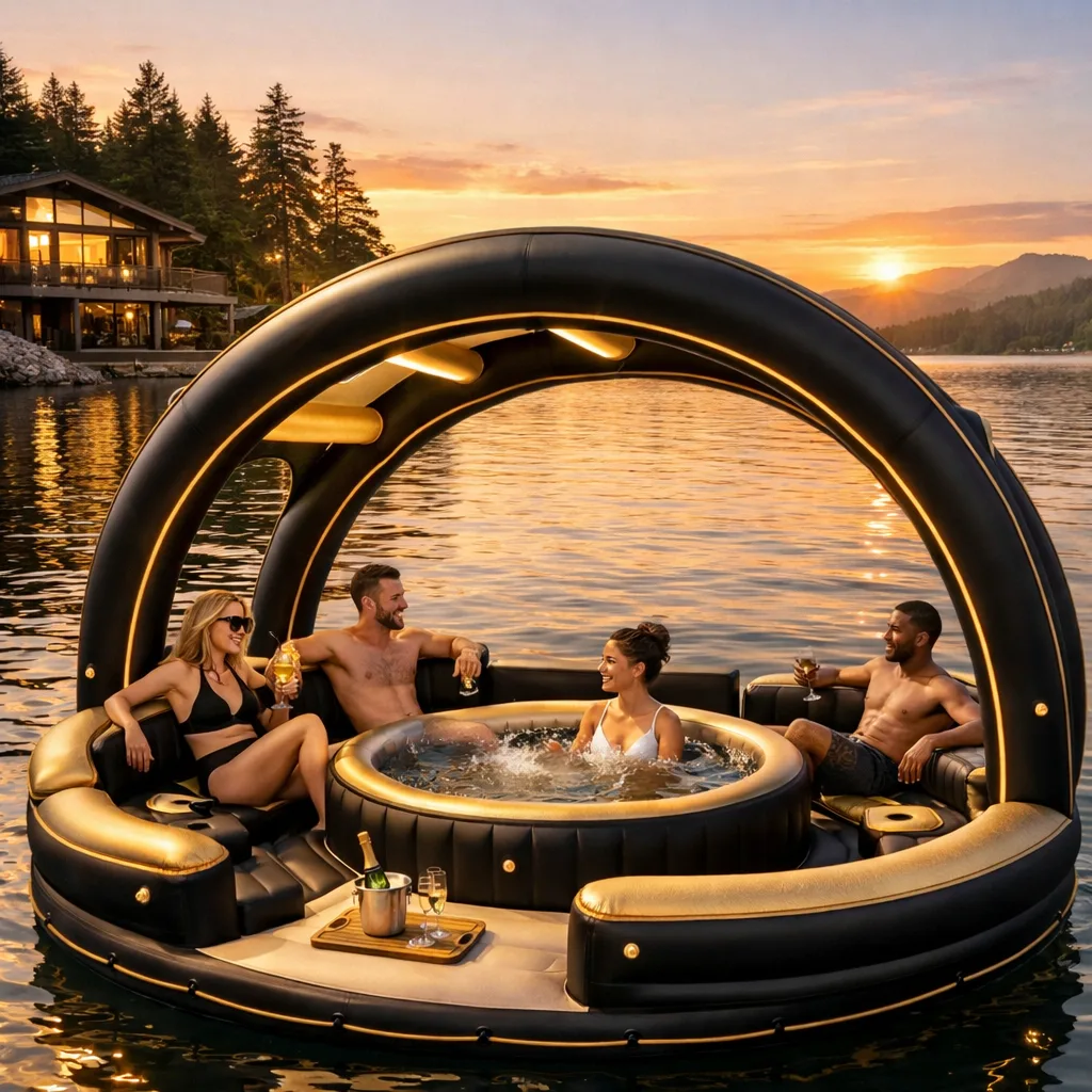 The Rise of the Giant Inflatable Hot Tub Lake Float - Why It's the Must-Have Water Accessory in 2026
