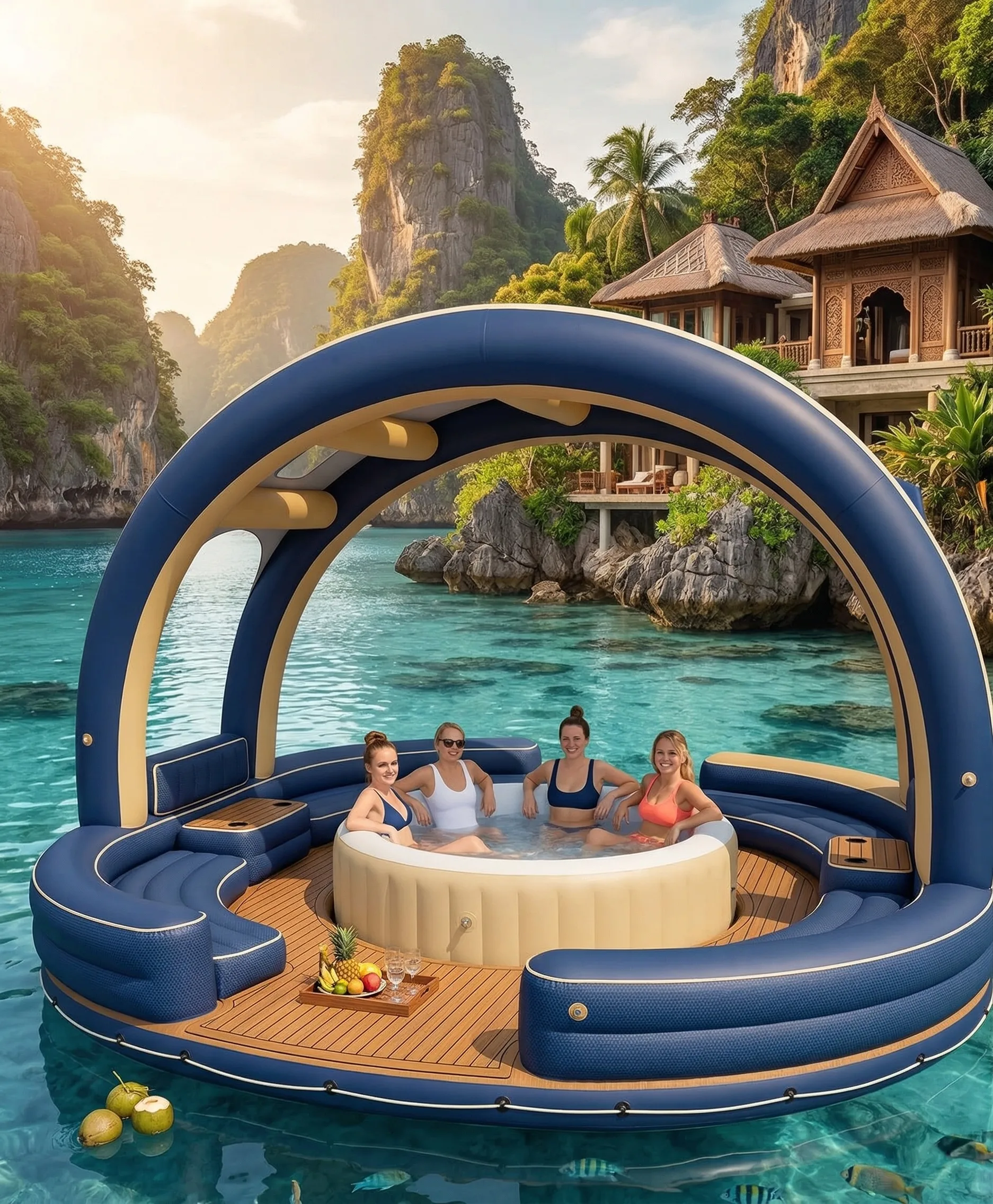 Choosing the Perfect Giant Inflatable Hot Tub Lake Float - Essential Features and Considerations