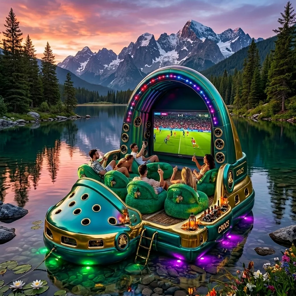 Example Scenarios for Using the Crocs Inflatable World Cup Party Float