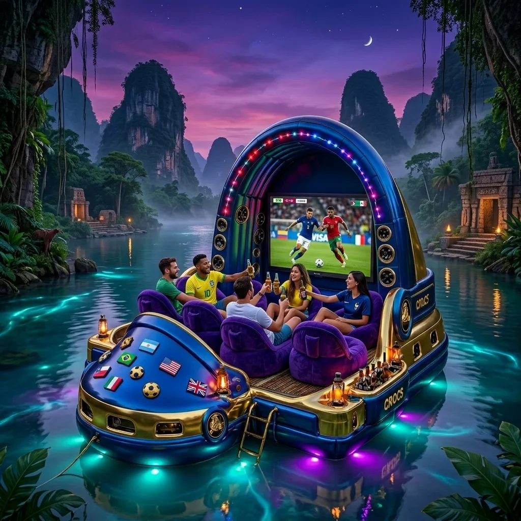 Comparing the Crocs Inflatable World Cup Party Float with Other Popular Pool Floats