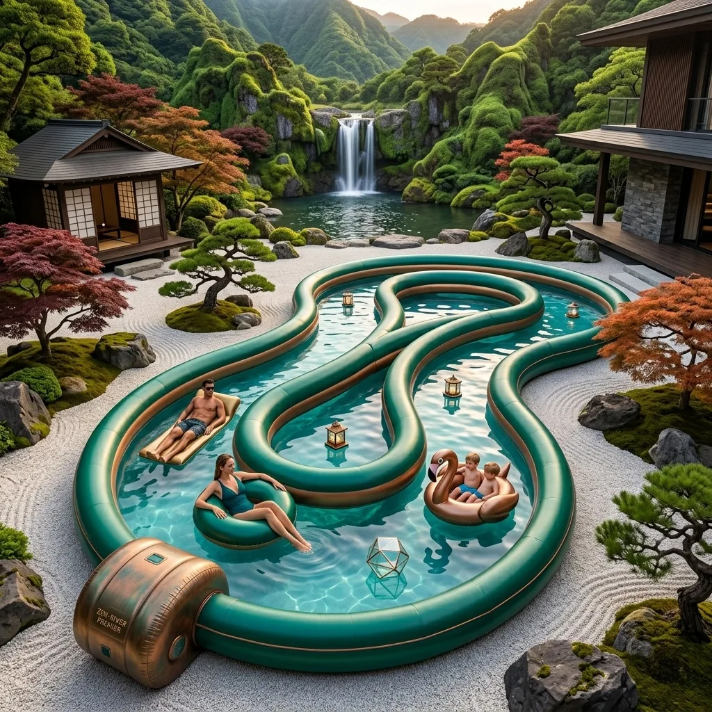 Dive Into Summer Fun: Discover the Thrills of a Giant Inflatable Lazy River Pool