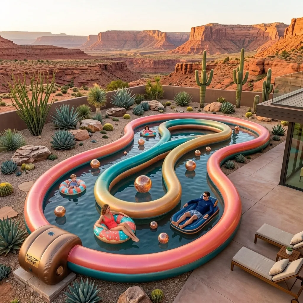 How to Use a Giant Inflatable Lazy River Pool - Your Step-by-Step Guide