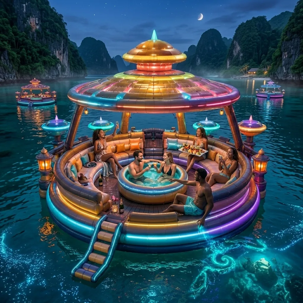 Understanding the Appeal of the Luxury Inflatable UFO Party Float