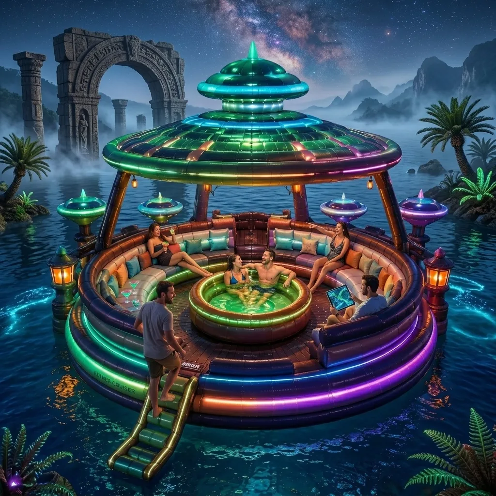 How to Use a Luxury Inflatable UFO Party Float for Maximum Enjoyment
