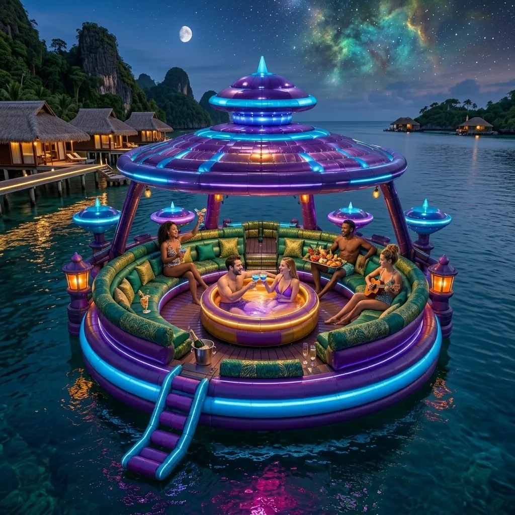 Comparisons: Luxury Inflatable UFO Party Float Versus Traditional Pool Floats