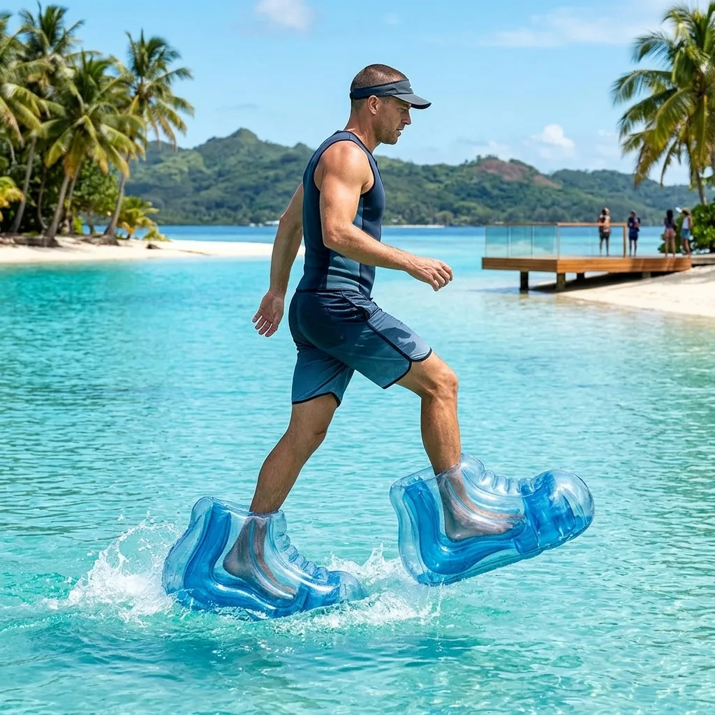 What Are Inflatable Water Walking Shoes?